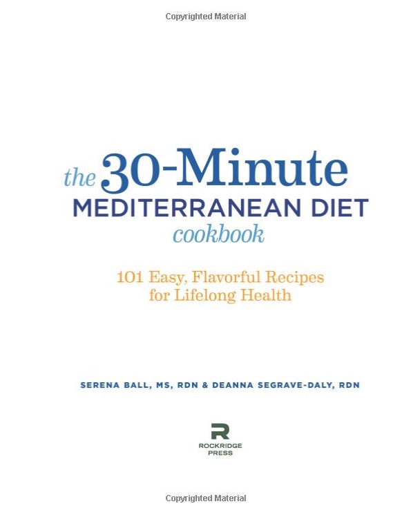 Layout design - The 30-Minute Mediterranean Diet Cookbook