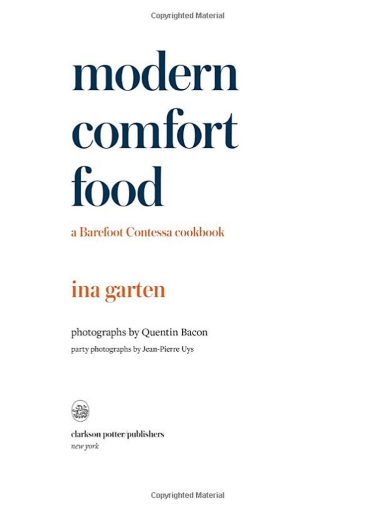 Modern Comfort Food Layout Design