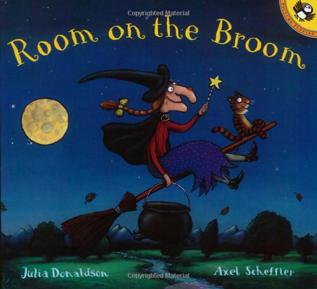 Book Layout Design of Room on the Broom