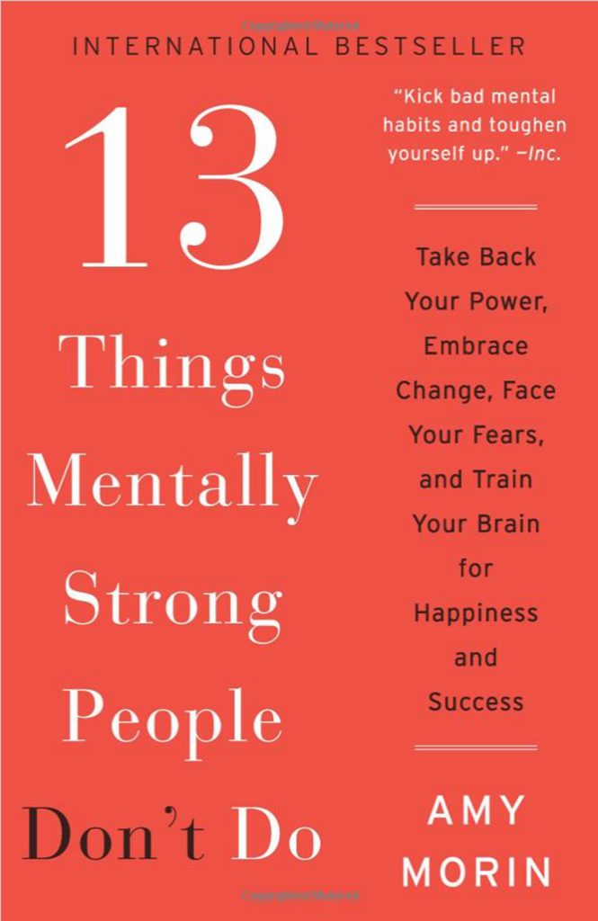 13 Things Mentally Strong People Don't Do Book Layout Design