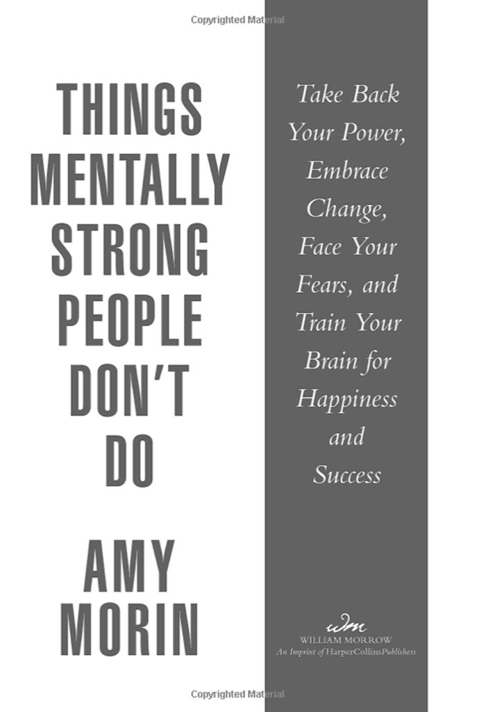 13 Things Mentally Strong People Don't Do Book Layout Design