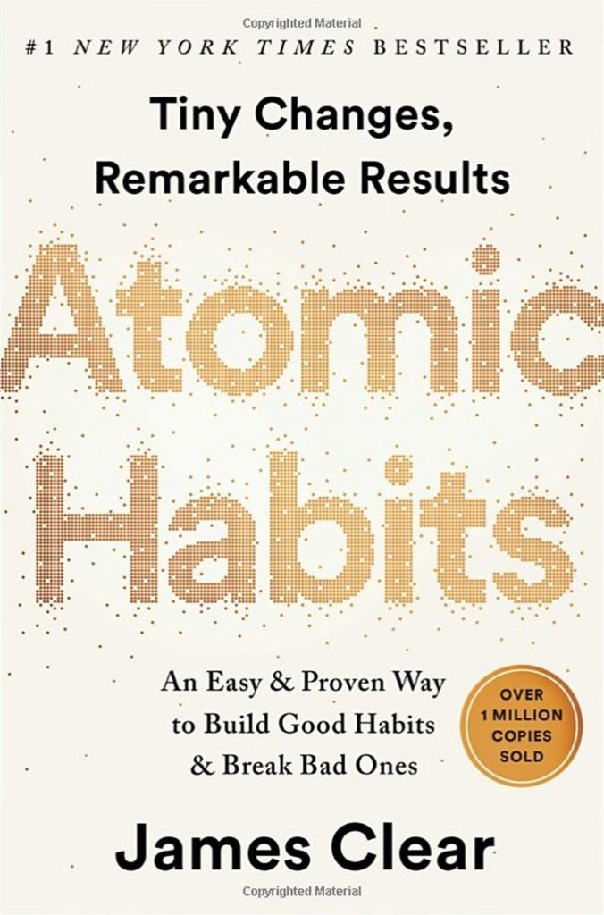 Atomic Habits Book Layout Design