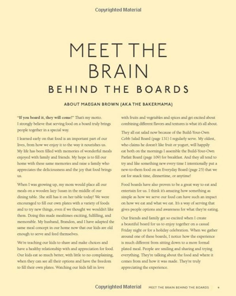 Beautiful Boards Book Layout Design