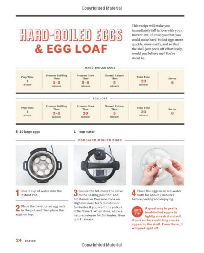 The Step-by-Step Instant Pot Cookbook Book Layout Design