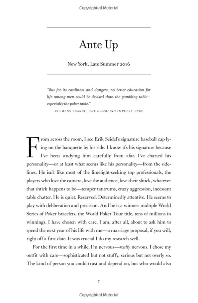 The Biggest Bluff Book Layout Design