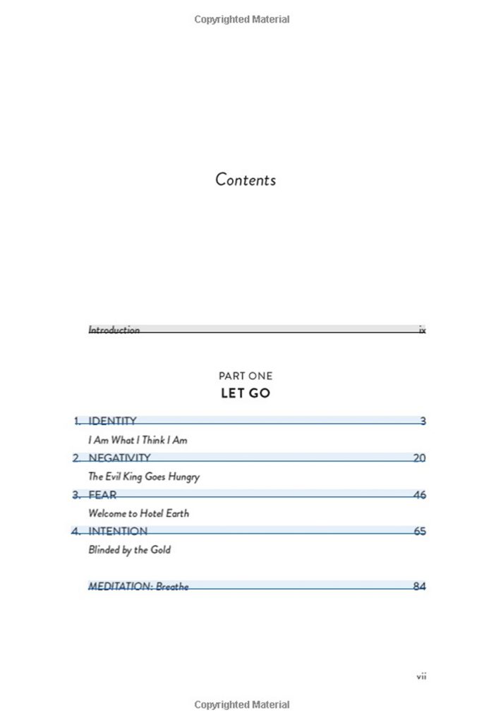 Layout Design of "Think Like a Monk" Paperback Boo