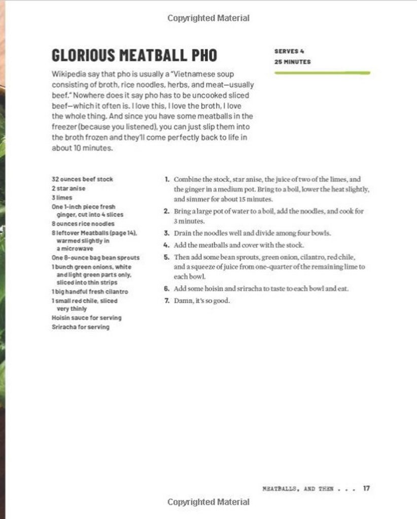 Cookbook layout design - "Sam the Cooking Guy" (paperback)