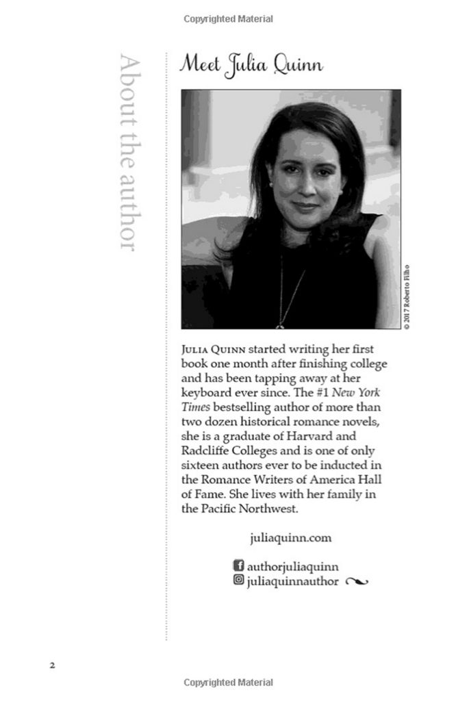 Romance Book Layout Design - "Bridgerton" (paperback)