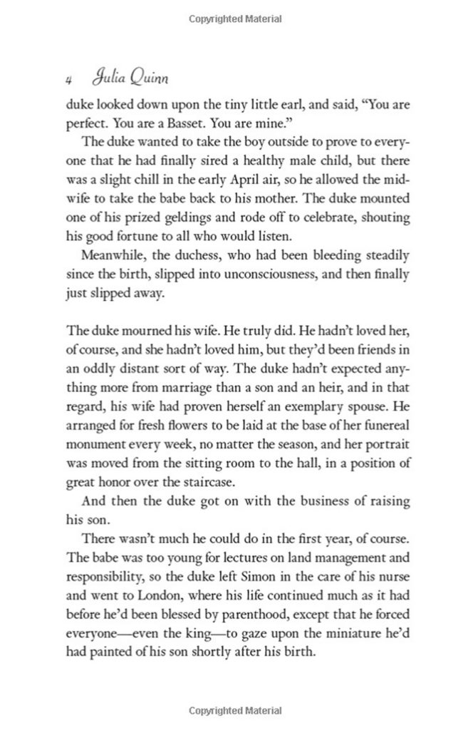 Romance Book Layout Design - "Bridgerton" (paperback)