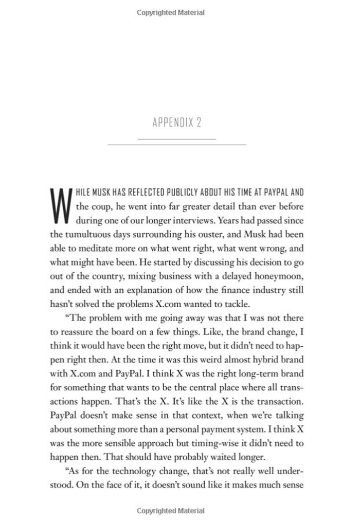 Layout Design of "Elon Musk" book (paperback)