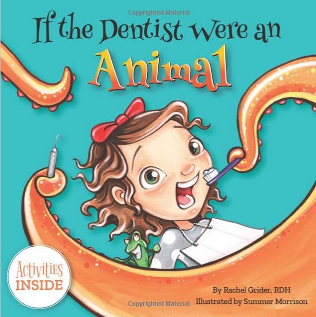 Layout Design of "If The Dentist Were An Animal" Children Book (paperback)