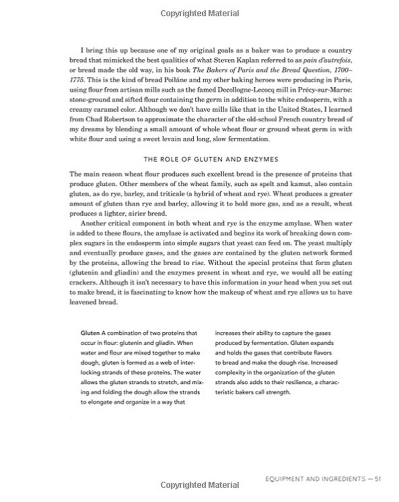 Layout Design of "Flour Water Salt Yeast" book (paperback)