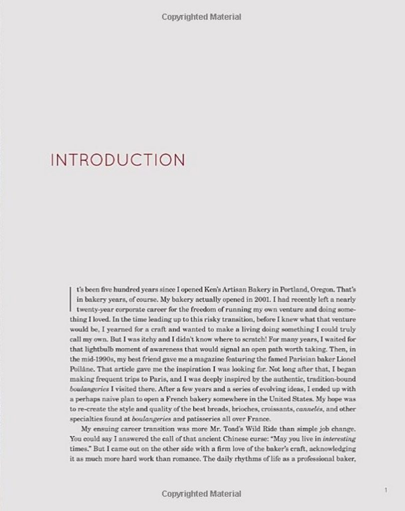 Layout Design of "Flour Water Salt Yeast" book (paperback)