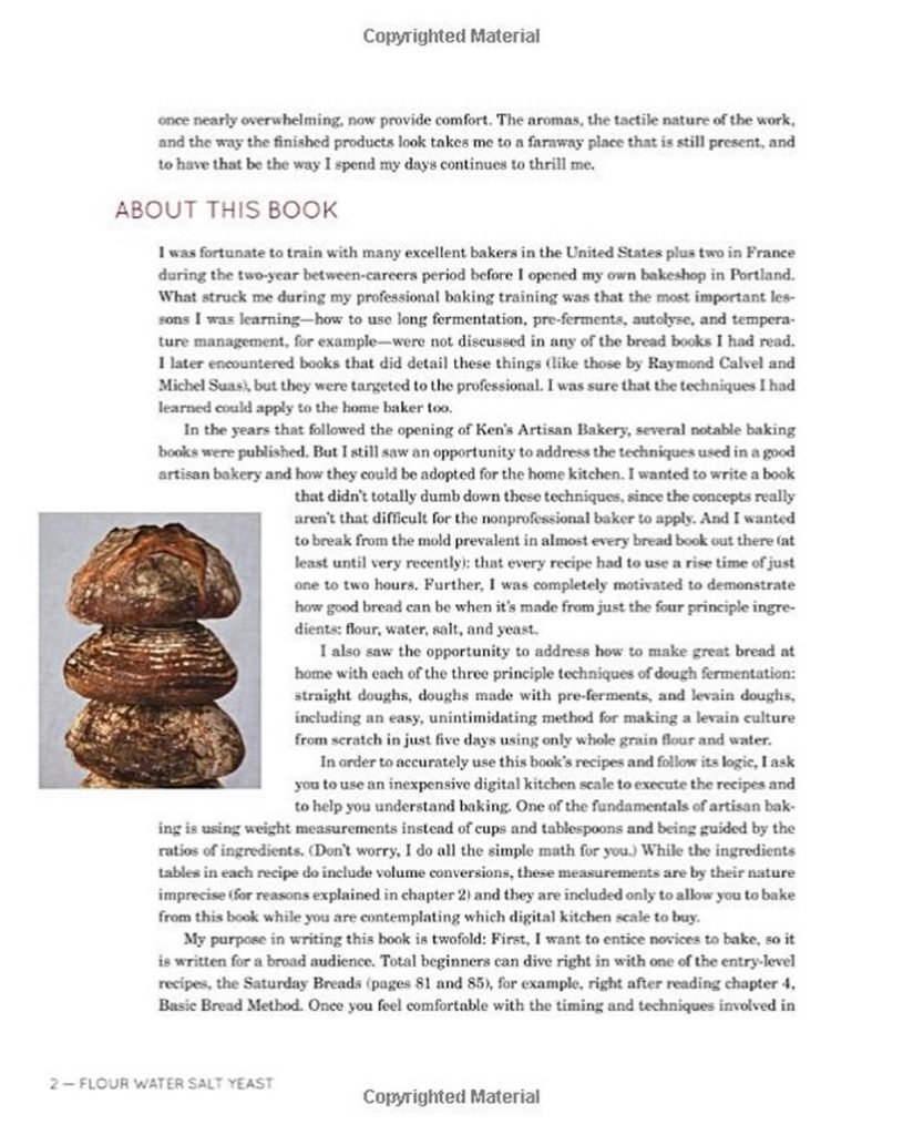 Layout Design of "Flour Water Salt Yeast" book (paperback)